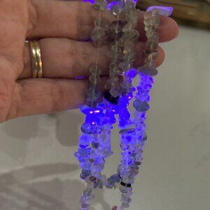 Fluorite Bead Chip Necklace